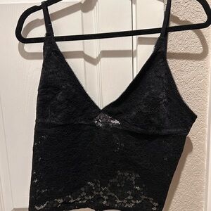 Urban Outfitters Black Lace Bralette